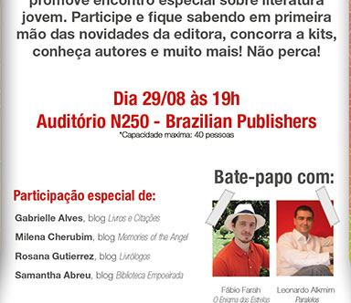 Encontro Leitores e blogueiros #Bienal2014 @geracaobooks
