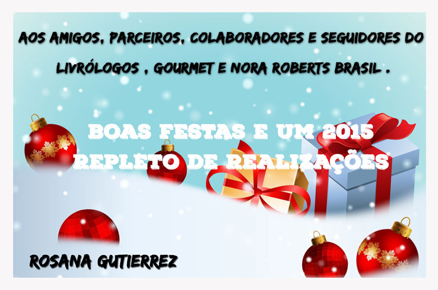 natal2014--Livrologos - Nora Roberts Brasil