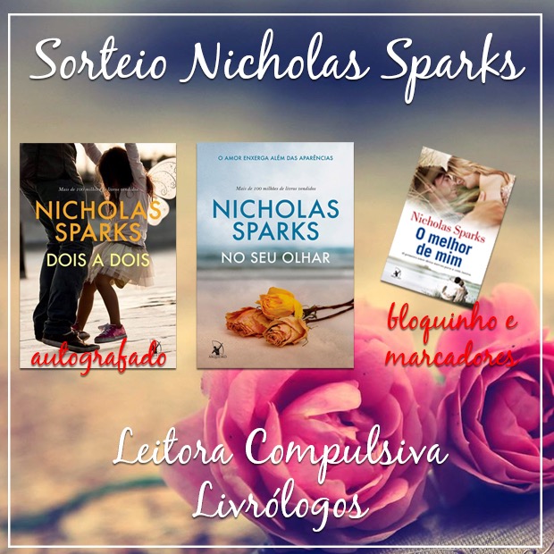 Sorteio Nicholas Sparks